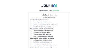 Preview of JournAI